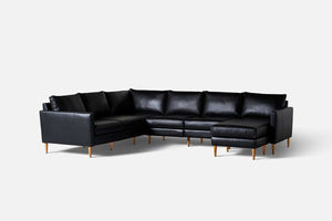 6-Seat Corner Sectional with Chaise