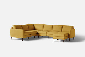 6-Seat Corner Sectional with Chaise