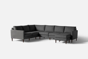 6-Seat Corner Sectional with Chaise