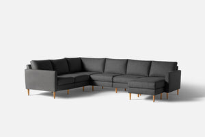 6-Seat Corner Sectional with Chaise